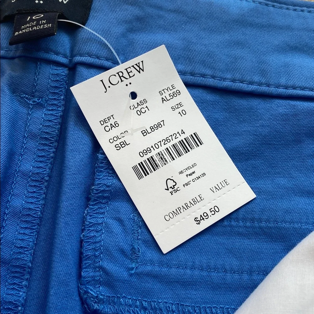 J Crew Women’s 9”  Shorts size 10 NWT - Picture 5 of 11